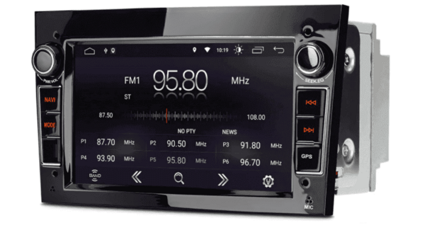 Navigatie voor Opel | DDR4 octa core chip 4GB ram| Carplay en Android 12 | DSP sound | Piano zwart