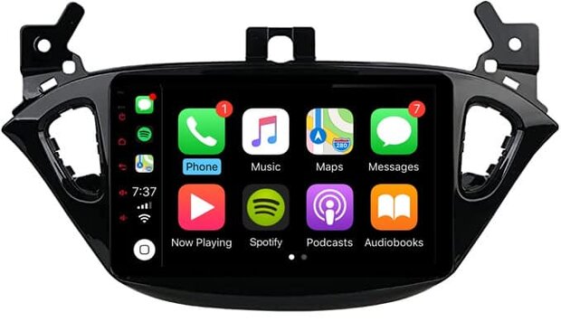 Navigatie voor Opel Corsa E 2014-2017 | DDR4 octa core chip 4+64GB | Carplay/Android Auto en Android | 9-inch