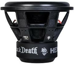 BLACKDEATH15HEX-V7: Black Death 15 Inch High Excursion Subwoofer