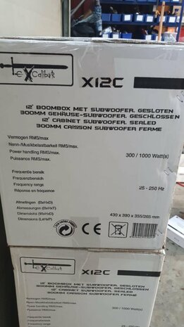 excaliber plug en play set (nieuw) x12c/11000.1/ck-j10