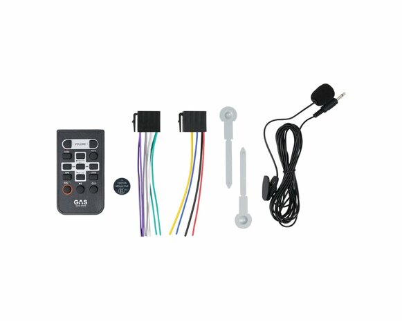 GAS MAX 1DIN BT, AUX, USB, APP, DSP, RDS
