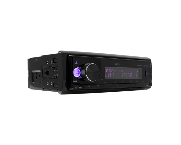 GAS MAX 1DIN DAB, BT, AUX, USB, APP, DSP, RDS (TOP RADIO!!)