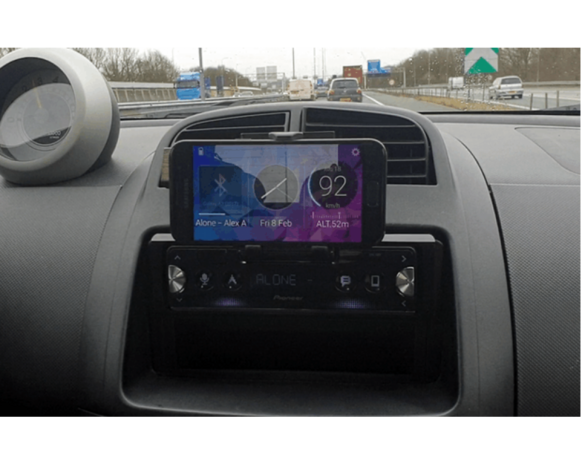 Pioneer SPH-20DAB 1 DIN radio met DAB+, Bluetooth, USB en Spotify