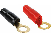 Ring kabelschoen 20 mm² > 8,4 mm 1 x rood 1 x zwart