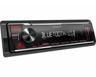 Kenwood KMM-BT209 Autoradio - USB/BT Rood
