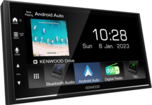 Kenwood DMX-7722DABS 6.8” AV-Receiver met Bluetooth, DAB Radio Wireless Apple Carplay/ Android Auto
