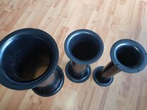 3 inch (69mm) 400mm lang
