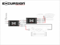 EXCURSION SX SAT - 70mm DIN 2Way Component System