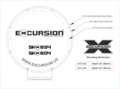 EXCURSION SHX 8C - 20cm DIN 2Way Component System