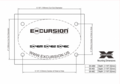 EXCURSION SX 462 - 10x15cm DIN 2way Coaxial with Silk Dome Tweeter