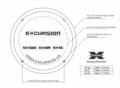 EXCURSION SX 522  - 13cm DIN 2way Coaxial with Silk Dome Tweeter