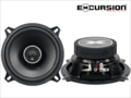 EXCURSION SX 522  - 13cm DIN 2way Coaxial with Silk Dome Tweeter