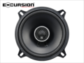EXCURSION SX 522  - 13cm DIN 2way Coaxial with Silk Dome Tweeter