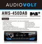 DAB / BT autoradio Volvo S60, V70, XC70 | 4×50 watt | multicolor | Audiovolt AMS-450DAB