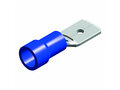 kabelschoen 5 stuks 6.3x0.8 blauw in blister kabelschoen 5 stuks 6.3x0.8 blauw in blister