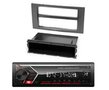 1-din autoradio Ford Focus, C-Max 2005-2011 S-Max, Fusion, Transit 2006-2011 (Donker grijs)