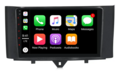 Smart fortwo 2011 – 2015 Carplay en Android navigatie 9” | DAB+