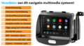 HYUNDAI i10 2008–2013 Draadloos Car link navigatie | complete set | Android | WIFI | DAB+ autoradio