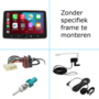 DAB+ navigatiesysteem voor Renault Twingo 2014-heden | CarPlay en Android Auto | XPA-800RDAB