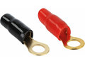 Ring kabelschoen 35 mm² > 10 mm 1 x rood  1 x zwart
