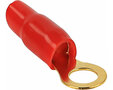 Ring kabelschoen 20 mm² > 6,4 mm 50 Stuks rood